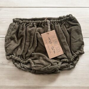 Corduroy Bloomer in Olive Green